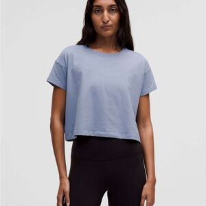 Lululemon Cates T Shirt Oasis Blue